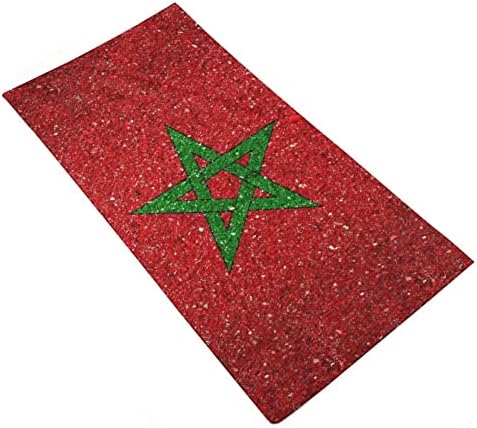 Nacionalna zastava Maroko ručnika za ruke lica tijela za pranje tijela meko krhotine sa slatkim tiskanim