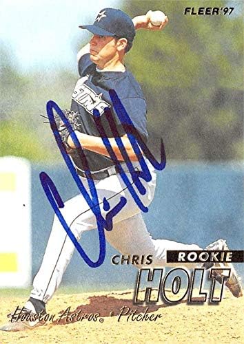 Chris Holt AUTOGREMENT BASEBLU KARTICE 1997 FLEER 628 - bejzbol ploče sa autogramiranim karticama