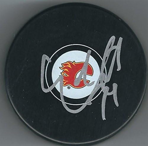 Sa autogramom EDDIE nedostaje Calgary plamen Hockey Pak-autogramom NHL Pak
