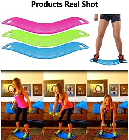 EMAIS Bilansna ploča s opsezima otpornosti - fitness daska za odrasle - ABS noge Core Workout Yoga Board
