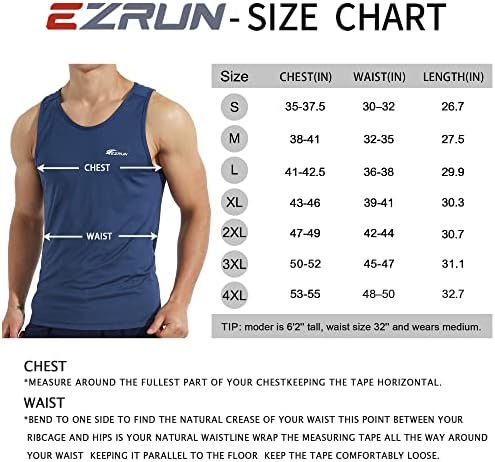 EZRUN Muška brza suha sportska majica za Bodybuilding teretanu atletsko trčanje, trening za Fitnes trening