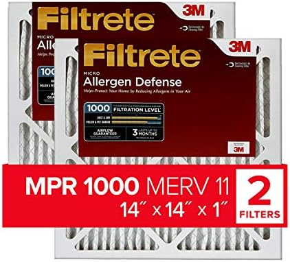 Filtrete 20x24x1, Filter za vazduh AC peći, MPR 1900, ultimativni alergen za zdrav život, 2 pakovanja &
