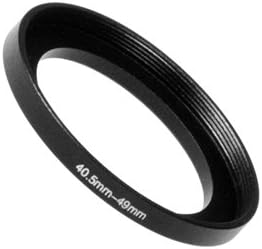 Fotodiox Metal Step Up Ring Filter Adapter, eloksirani Crni Aluminijum 40.5 mm-52mm, 40.5-52 mm