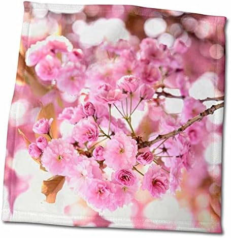 3Droza UTA Naumann Fotografija cvijeće - ružičasti cvjetovi trešnje Sakura - Ručnici