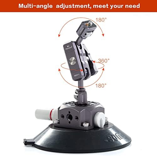IMT 6 Montiranje kamere za usisavanje na winshield / autom sa rukom za rotaciju od 360 stupnjeva, komplet