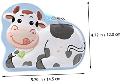 Tofficu 1pc Krava sa bravom od limenke banke lima od lima za listić svinja za djecu za djecu za djecu za