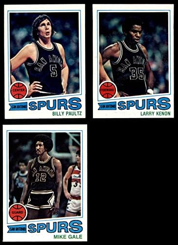 1977-78 TOPPS San Antonio Spursi Team Set San Antonio Spurs NM Spurs