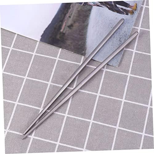 Doitool metalni štapići štapići za djecu metal štapići korejski nasjeckati štapiće za jelo kuhinjske štapiće