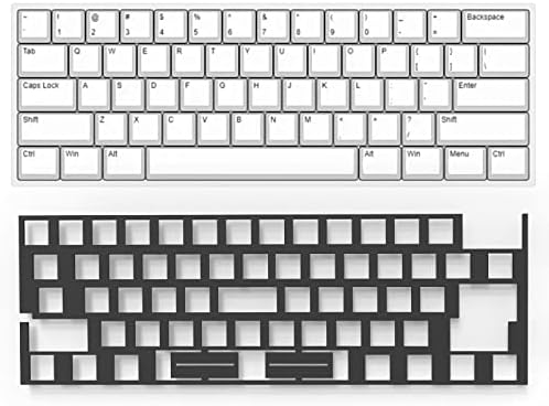 RunJRX Poron Keyboard PCB Foam 60 Layout, Poron Switch Pads 120kom i prigušivači zvuka tastature Za prilagođenu
