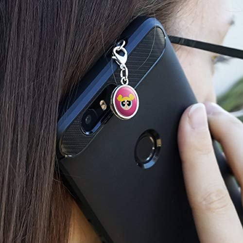 Powerpuff djevojke bubbles Head priključak za slušalice za mobilni telefon Charm odgovara iPhoneu iPod Galaxy