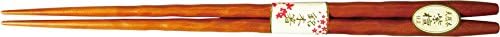 Yamashita Kogei 16070760 Izrezbareni drveni štapići, Crveno drvo, 8,9 inča
