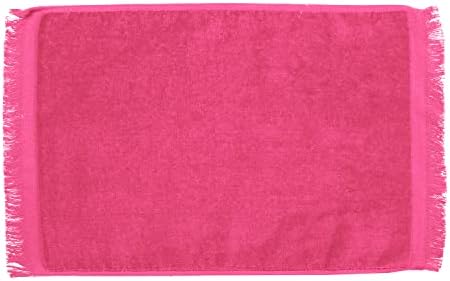 Premium FIRVED Velor Duh i sportski ručnik 11 inčni X18 inčni vrući ružičasti