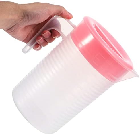 Hemoton Pitcher pića hladnjaci domaćin hladni vod lonac veliki čaj kontejner rukohvata vodom prijenosni