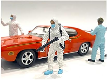Američka Diorama 76367 Hazmat posada figurica I za 1-24 makete automobila