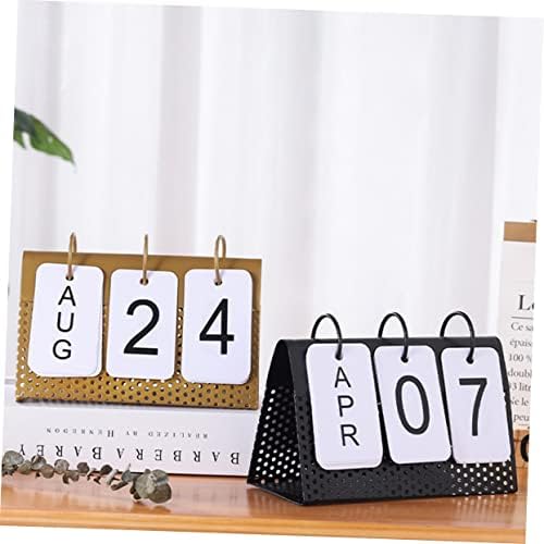 Tofficu 2kom 2023 2023 desk Calendar Retro Decor džepni kalendar dekoracija Doma mali Mjesečni kalendar