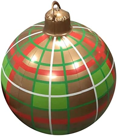 Božić ukrasi 23.6 inčni Božić kugle vanjski atmosfera PVC napuhavanje igračke za dom Božić svečani poklon