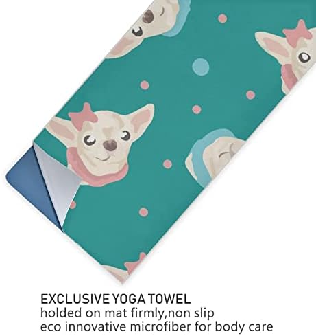 Bowelstern joga pokrivač luka-chihuahua-pas yoga ručnik joga mat ručnik