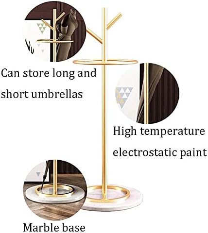 Štljivo šxeggy kišobran s podružnom kovanom kovanom krovnom krozbom sa čvrstim mramornim ukrasnim ukrasnim