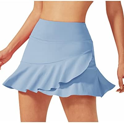G4Free tenis suknje za žene sa džepovima Nasled Golf Athletic Skort suknje sa kratkim kratkim strukom
