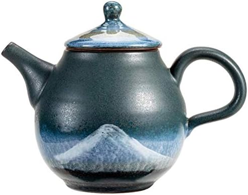 Lianxiao - 210ml Keramički čajnik za rukovanje planinarski uzorak Kineski kung fu čaj za piće