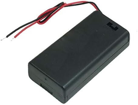 X-DREE dvožični Prekidač za uključivanje/isključivanje 2 x1. 5V AA držač kućišta baterije (Interruttore