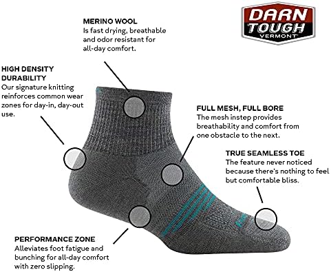 Darn Teško ženski element 1/4 čarapa za čarapu Sock Sock
