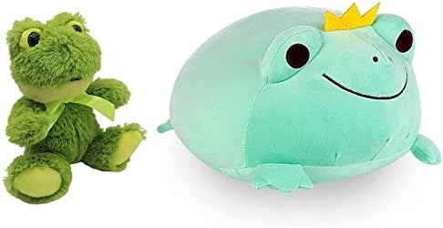 Cazoyee Super Soft Frog pliša zagrljaj jastuk i slatka žaba punjena životinja, divna žaba pljushie igračka