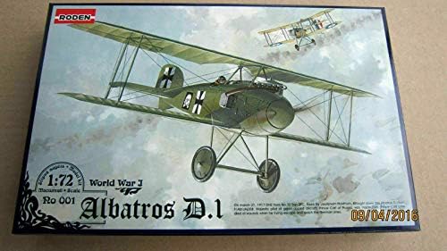 Albatros D.i njemački borbeni avion WWI 1/72 skala plastični model komplet roden 001