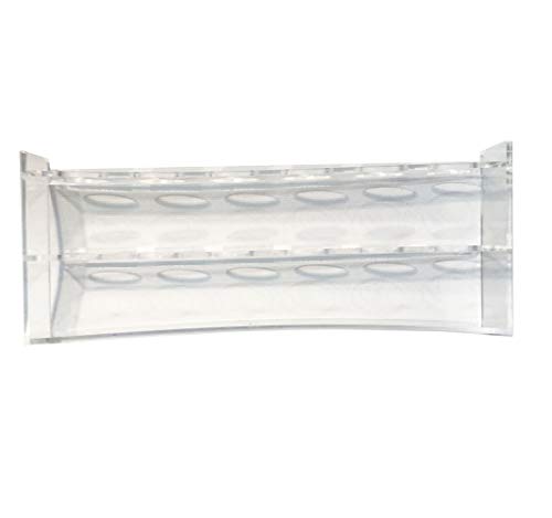 6 rupa prozirna akrilna plastična epruveta Bud Vase stalak za začine za bočice bočice četkica za zube cigare