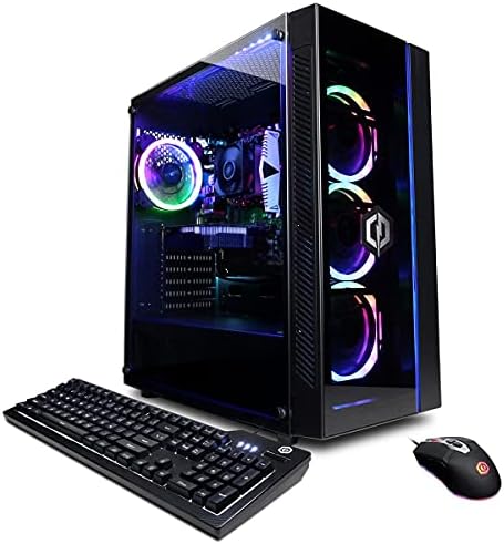 CyberpowerPC Gamer Master Gaming Desktop računar, AMD Ryzen 3 3100 3.6 GHz, 8GB RAM - a, 240GB SSD + 1TB