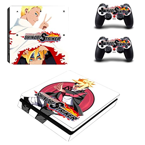 Anime HNarutong i NBorutom Sasuke Kakashi Itachi PS4 ili PS5 skin naljepnica za PlayStation 4 ili 5 konzolu