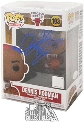 Dennis Rodman autografirao Chicago Bulls Funko Pop - JSA COA - AUTOGREME NBA figurice
