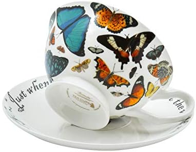 Čajne šalice London Cup & Tacer Butterfly, 210 ml