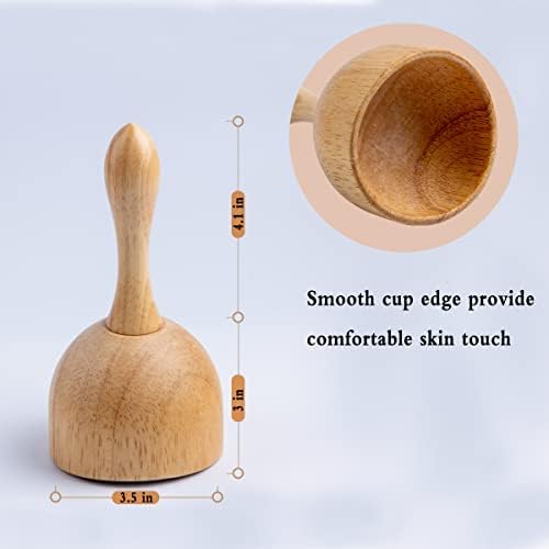 Xukele Wood Therapy Cup, alati za masažu Wood Therapy za oblikovanje tijela, alat za oblikovanje tijela