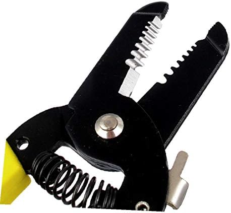 X-dree crno plastična gumena obložena rukom 10AWG to 22AWG alat za rezanje bakrenih žica (Negro plástico